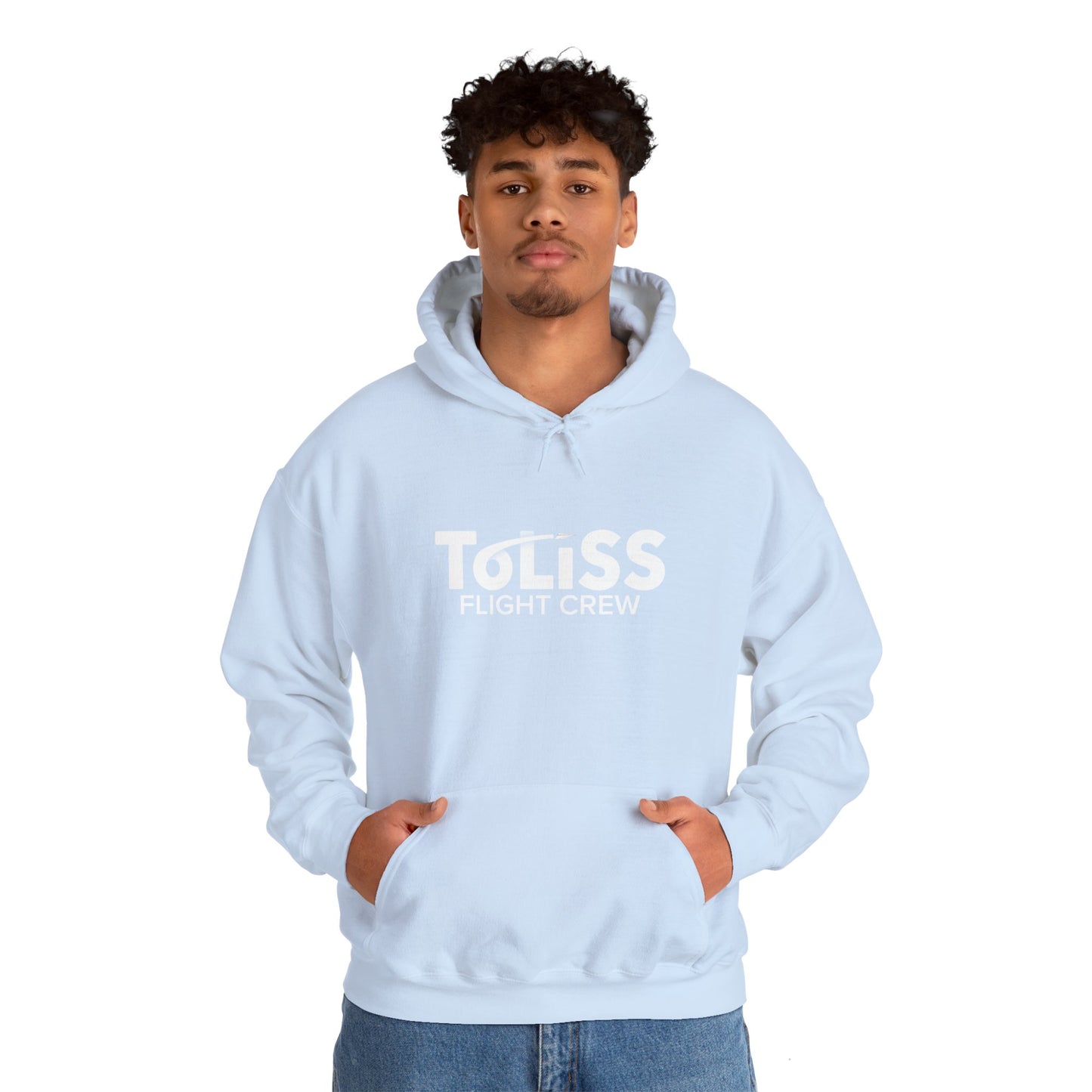 Hooded Sweatshirt (White ToLiss logo)
