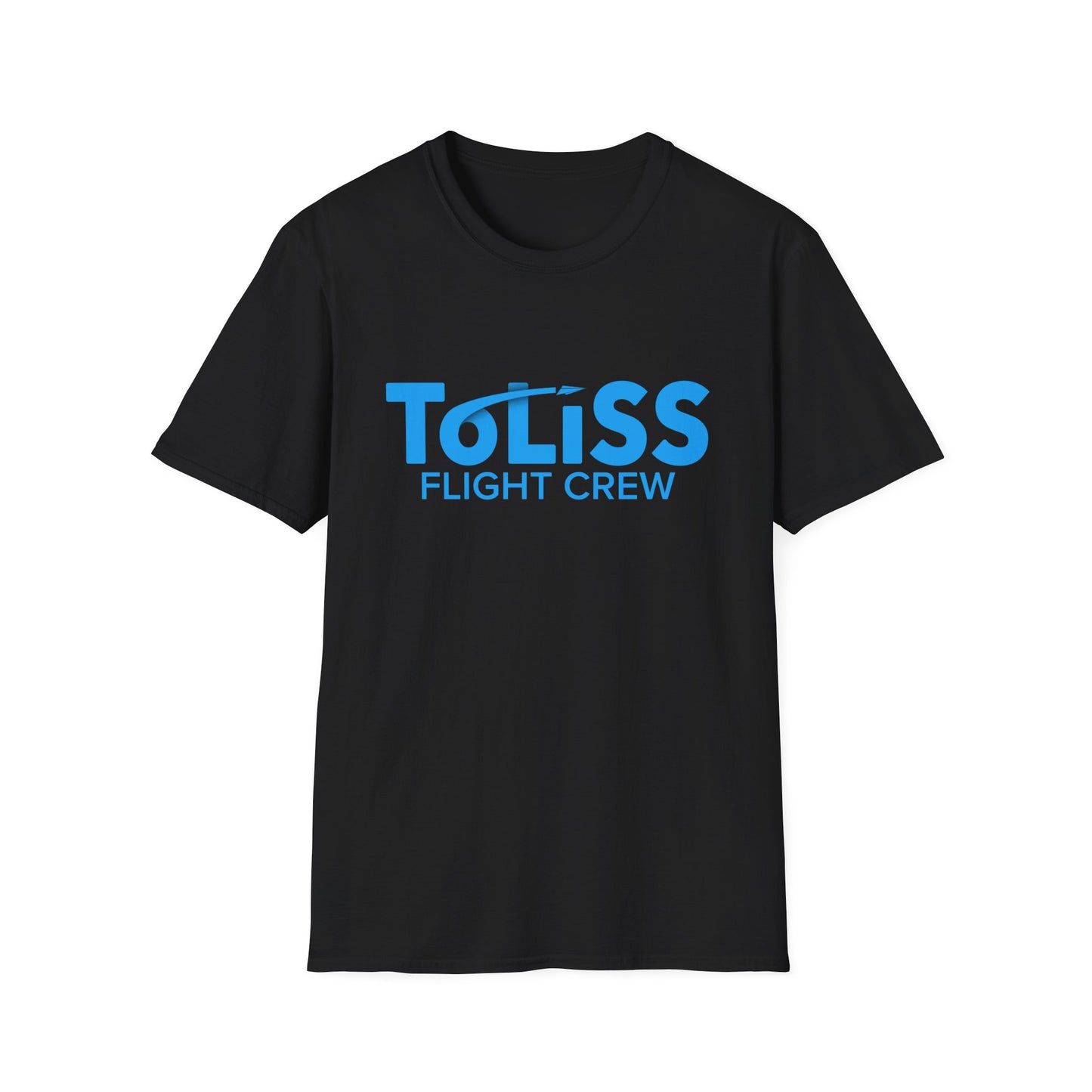 Softstyle T-Shirt (Black or White with ToLiss blue logo)